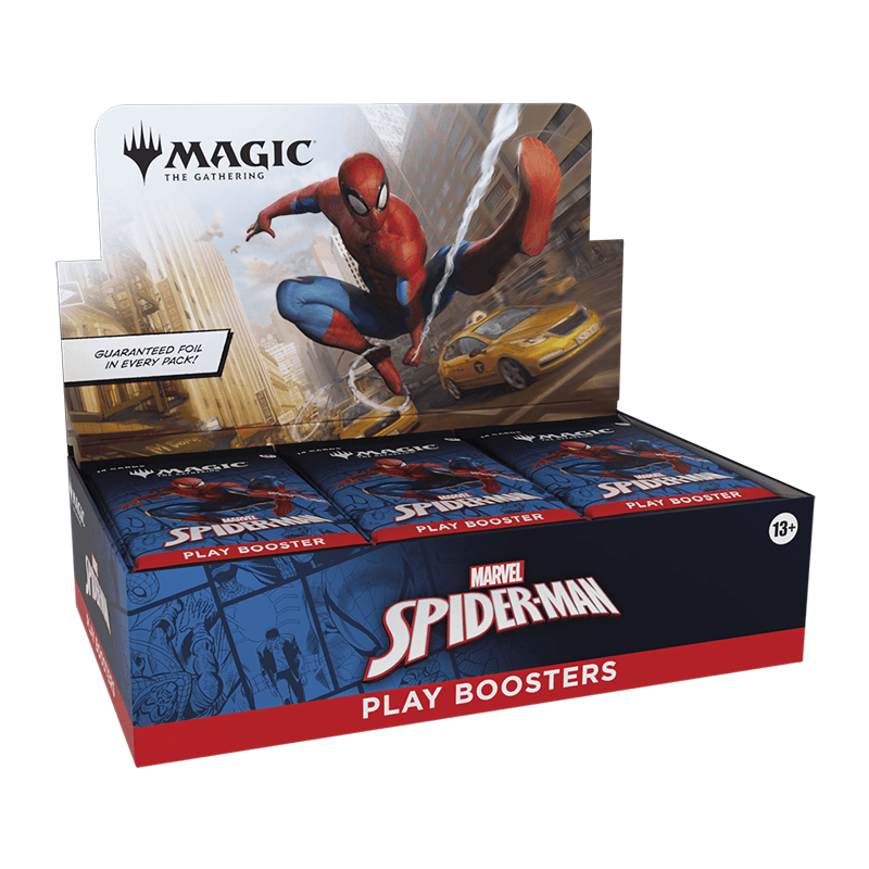 korean mega symphonia booster box MTG: MARVEL'S SPIDER-MAN – Play Booster Box