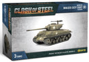 M4A3E8 Easy Eight Tank Platoon (x3 Plastic)