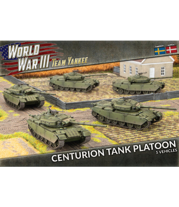 TSWBX02	Centurion Tank Platoon (x5 Plastic)