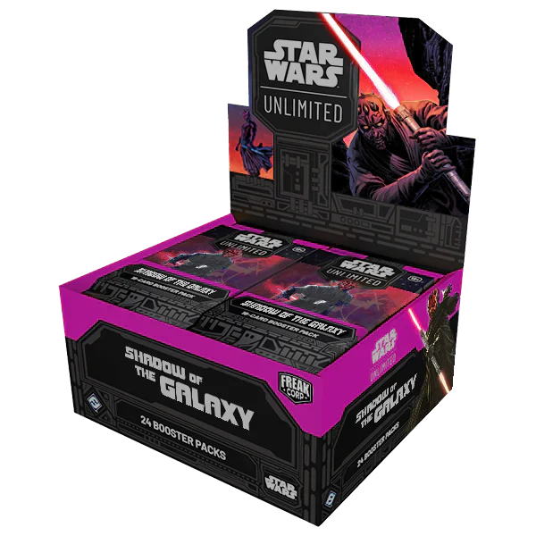 Star Wars: Unlimited - Shadows of the Galaxy Booster Display (SEALED) Star Wars: Unlimited - Shadows of the Galaxy Booster Display (SEALED)