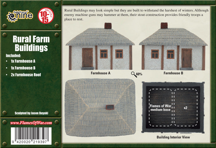 BB137 Rural Farm Buildings Battlefront- Blitz and Peaces