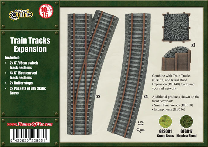 BB185 Train Tracks Expansion Battlefront- Blitz and Peaces
