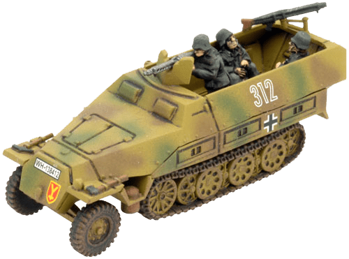 GBX152 Sd Kfz 251 Transports (Plastic) Battlefront- Blitz and Peaces