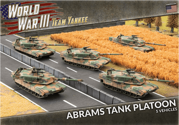 TUBX18 M1a1 Abrams Tank Platoon Battlefront- Blitz and Peaces