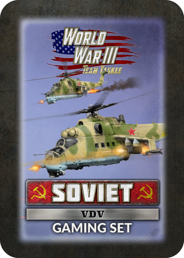 TTK25 Soviet VDV Gaming Set (x20 Tokens, x2 Objectives, x16 Dice)