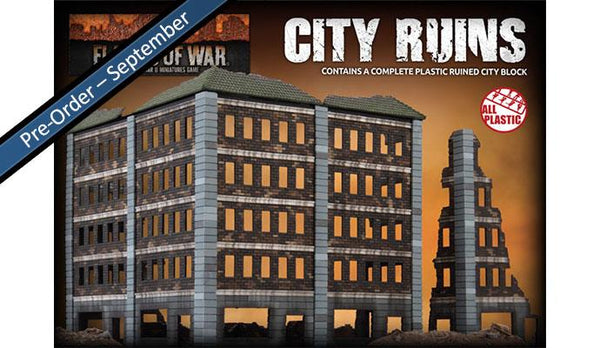 BB300 Ruined City Building (Plastic)