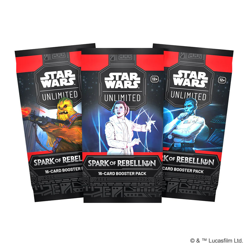 Star Wars: Unlimited - Spark of Rebellion Packs