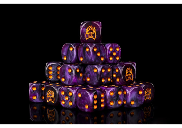 Old Dominion Faction Dice - Purple and Gold (new)