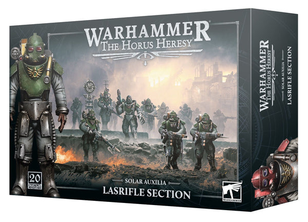 HORUS HERESY: SOLAR AUXILIA LASRIFLE SECTION
