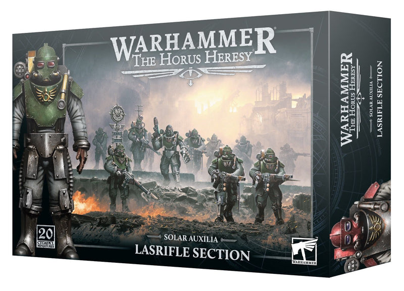 HORUS HERESY: SOLAR AUXILIA LASRIFLE SECTION
