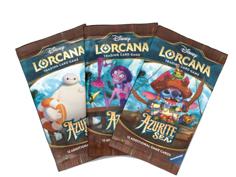 Disney Lorcana TCG: Azurite Sea Booster Packs Disney Lorcana TCG: Azurite Sea Booster Packs