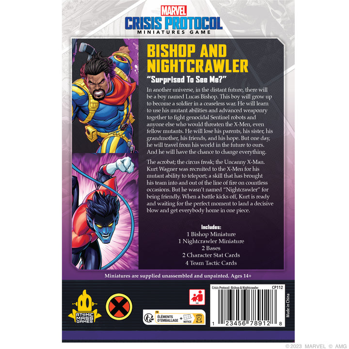 Marvel: Crisis Protocol - Bishop & Nightcrawler