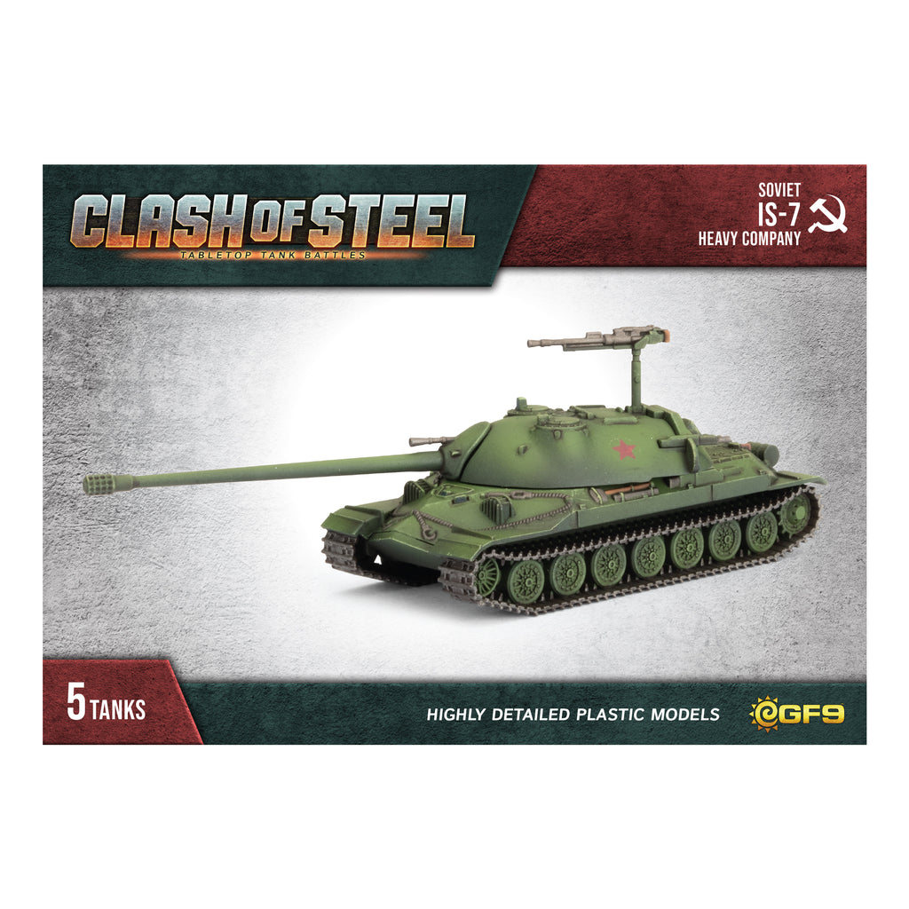 Tank Kit Is7 IS-7 Heavy Tank Company (x5 Plastic)