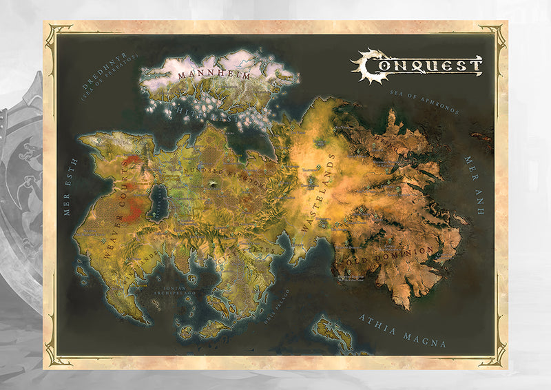 Conquest Cloth Map