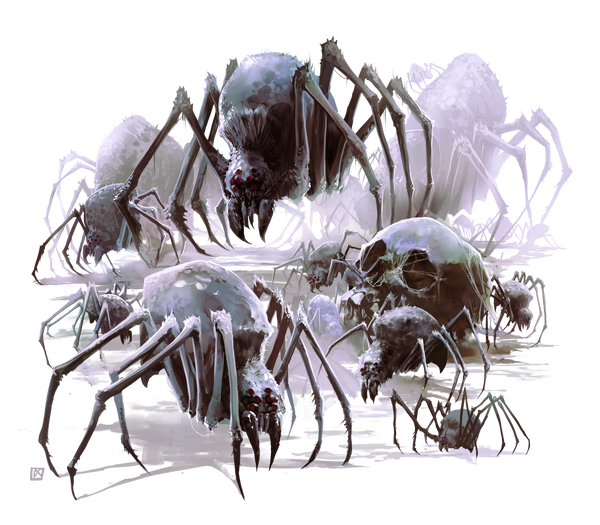 Endless Procession of Arachnid Pres