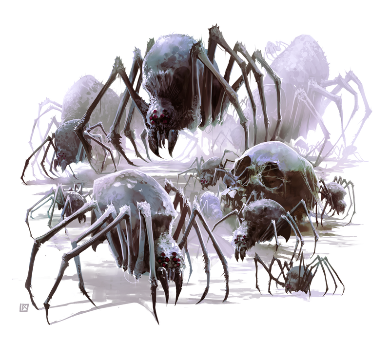 Endless Procession of Arachnid Pres