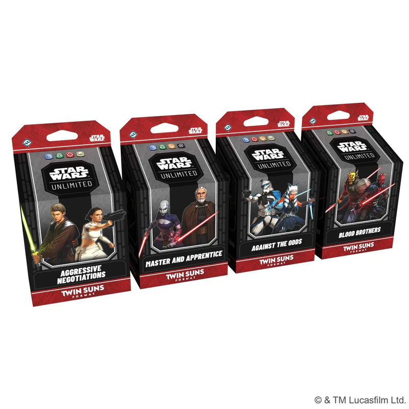 Pre-order] Star Wars: Unlimited - Twin Suns Deck