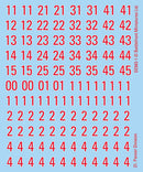 GE942 DAK Decals (x4)