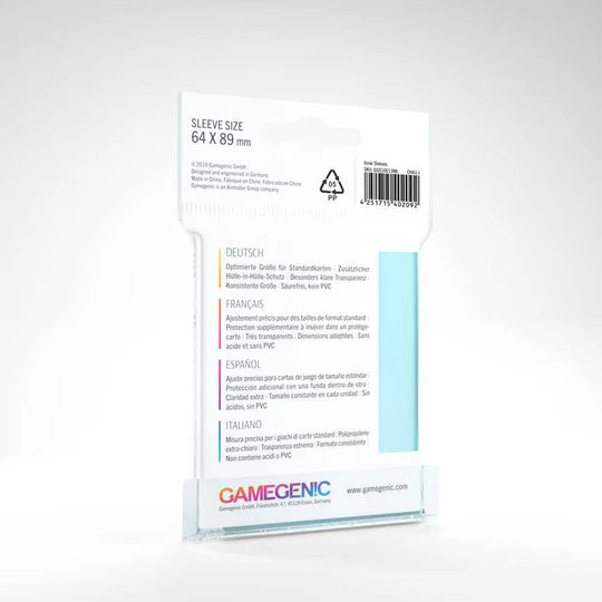 THICK INNER SLEEVES 6.45 X 8.9 CM 50