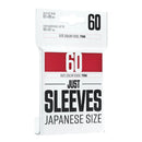 JUST SLEEVES - JAPANESE SIZE 62 X 89 MM
