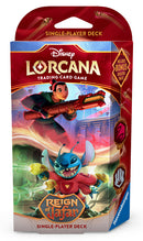 Disney Lorcana TCG: Reign of Jafar Starter Deck Ruby & Steel (Mulan & Stitch)