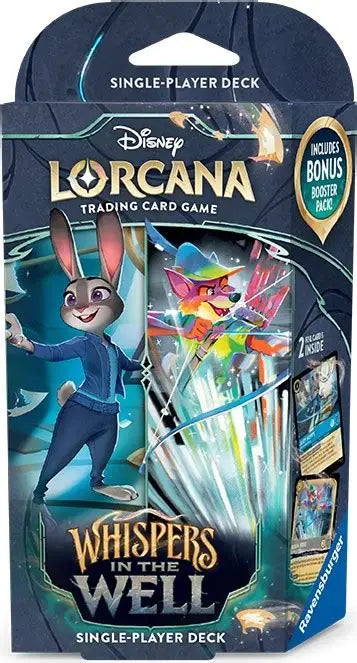[Pre-Order] Lorcana Whispers in the Well Judy & Robin Hood Starter Deck