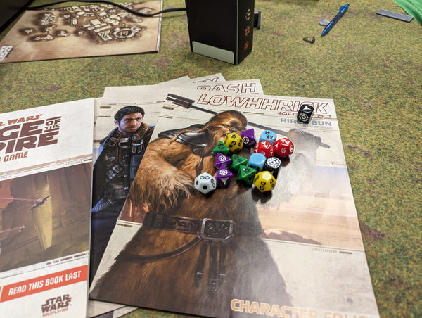 A Galaxy Far Far away dice