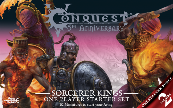 Sorcerer Kings: Conquest 5th Anniversary Supercharged Starter Set