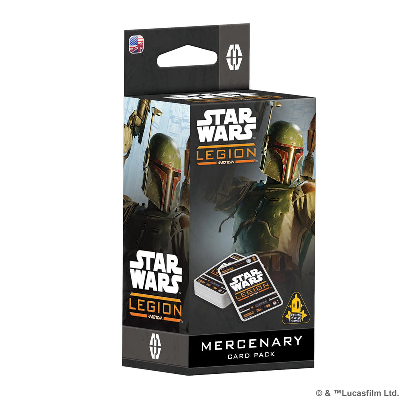 SWQ04EN  Star Wars: Legion - Mercenary Card Pack