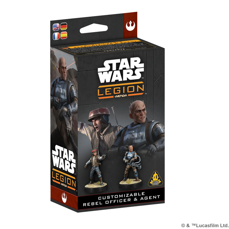 Star Wars Legion Customizable Rebel Officer & Agent (EN)