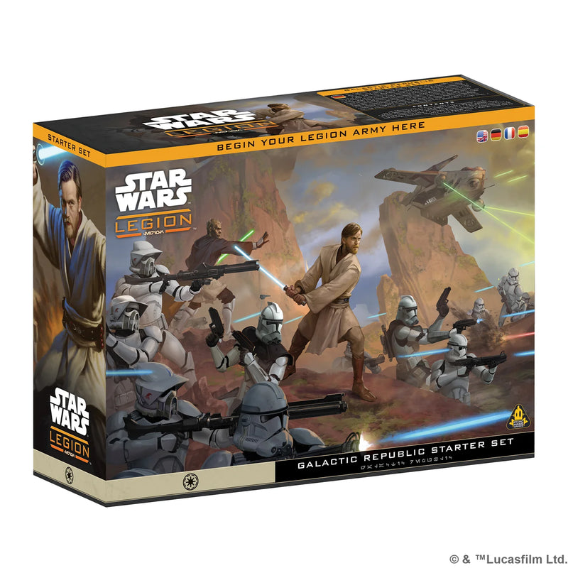 SWQ19  Star Wars: Legion - Galactic Republic Starter Set
