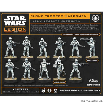 SWQ23  Star Wars: Legion – Clone Trooper Marksmen