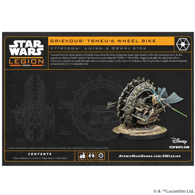 SWQ31  Star Wars: Legion - General Grievous' TSMEU-6 Wheel Bike