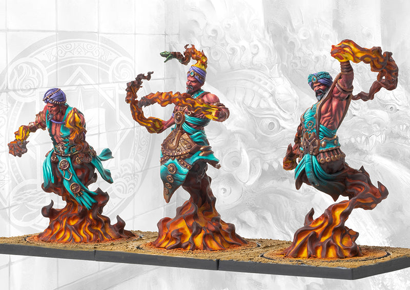 Sorcerer Kings: Efreet Flamecasters/Efreet Sword Dancers Dual Kit