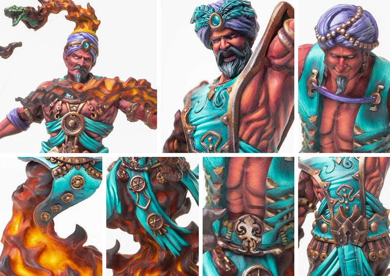 Sorcerer Kings: Efreet Flamecasters/Efreet Sword Dancers Dual Kit