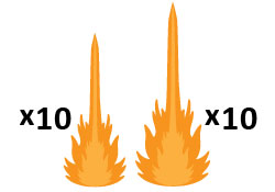 TK905 Muzzle Flash Token Set