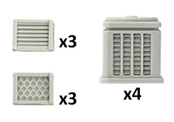XSO109 Modern: Air Con Units (x10)