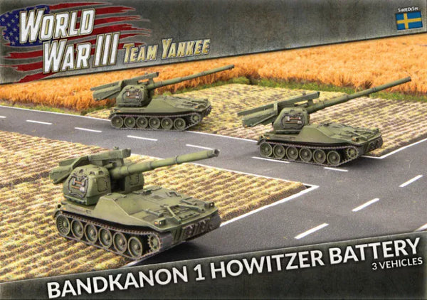 TSWBX06 Bandkanon 1 Howitzer Battery (x3)