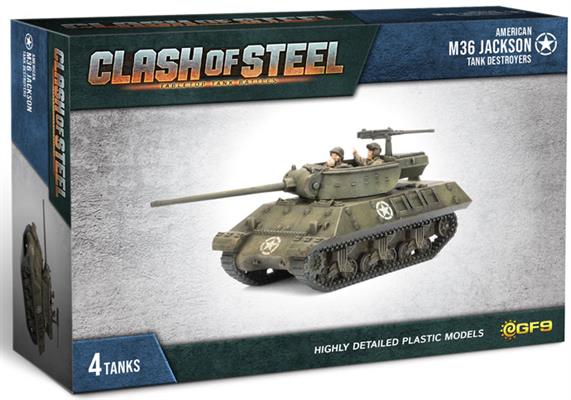 M36 Jackson Tank Destroyers (x4 Plastic)