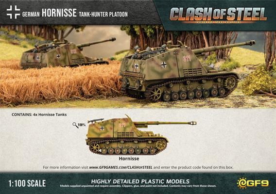 Hornisse Tank-hunter Platoon (x4 Plastic)