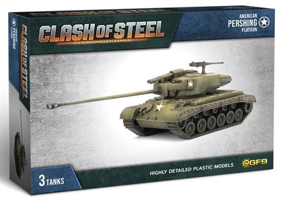 M26 Pershing Tank Platoon (x3 Plastic)