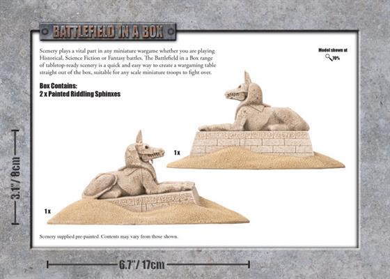BB904 Forgotten City: Riddling Sphinxes (x2)