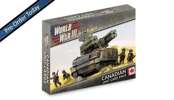 Canadian Unit Card Pack (34x Cards)
