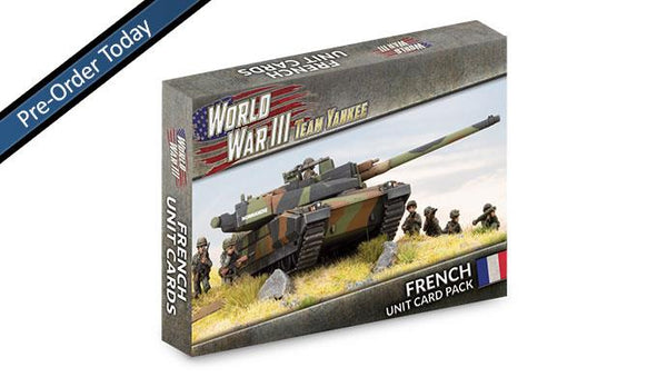 French Unit Card Pack (33 x Cards)