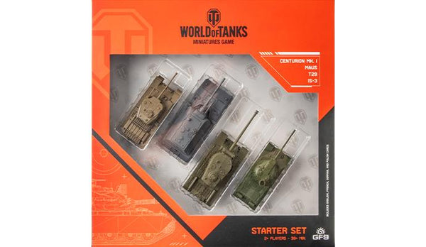 WOT01-UP World of Tanks Starter Set (Maus, T29, IS-3, Centurion)