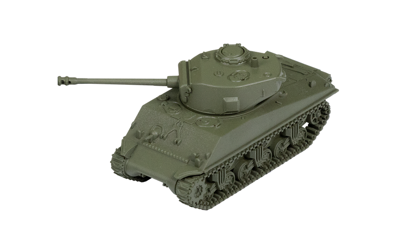 U.S.S.R. Tank Platoon - T-54, Loza's M4-A2 Sherman, T-62A