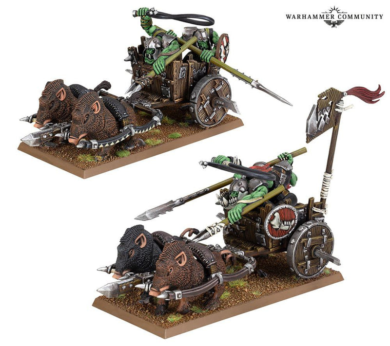 ORC & GOBLIN TRIBES: ORC BOAR CHARIOTS