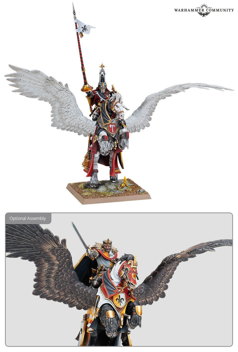 KINGDOM/BRETONNIA: LORD ON ROYAL PEGASUS