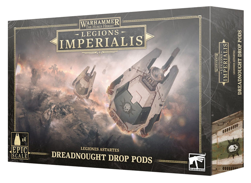 LEGIONS IMPERIALIS:DREADNOUGHT DROP PODS