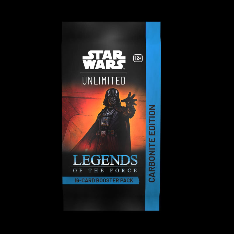 carbonite booster box Star Wars: Unlimited Legends of the Force Carbonite Booster Pack